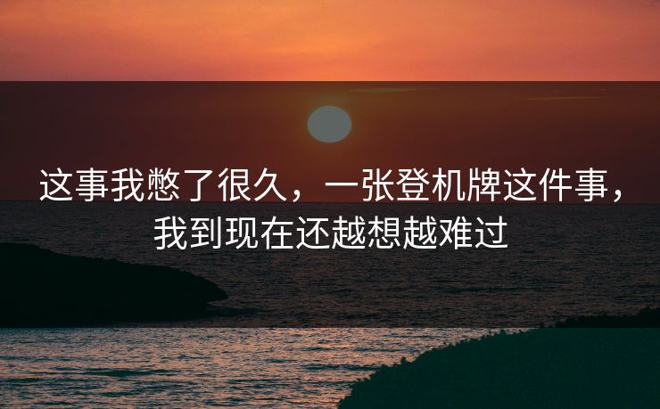 这事我憋了很久,一张登机牌这件事,我到现在还越想越难过 这事我憋了很久,一张登机牌这件事,我到现在还越想越难过